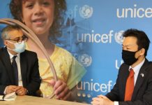 Zyra e UNICEF-it në Kosovë e forcon reagimin ndaj COVID-19 me mbështetjen e Qeverisë së Japonisë