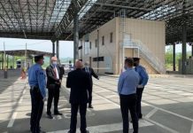 Sveçla dhe Qalaj vizitojnë pikë-kalimin kufitar në Merdare