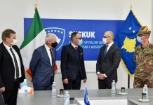Italia i dhuron QKUK-së një kontingjent me mjete mbrojtëse ndaj COVID-19