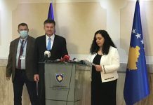 Osmani i kërkon Lajçakut dialog ku s’diskutohet për territore