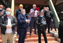 Protesta në KEK, arrestohen pesë persona