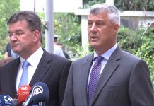 Thaçi pas takimit me Lajçakun: Sa më shpejtë të bëhet liberalizimi i vizave dhe të ketë njohje reciproke