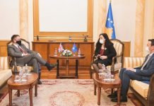 Osmani takon ambasadorin Abbott, flasin për procesin e rekrutimit në ndërmarrjet publike