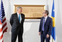 Hoti i shpreh Kosnettit “vendosmërinë për bashkëpunim të ngushtë me SHBA-në”