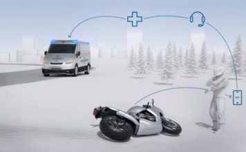 Motoçikleta nga Bosch njofton automatikisht shërbimet e urgjencës kur ndodh një aksident