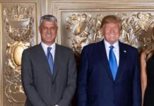 Reuters raporton: Thaçi do ta nderojë Trumpin me “Urdhrin e Lirisë”