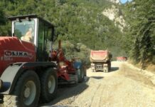 Nisin punimet edhe në një pjesë të rrugës Podujevë – Prishtinë, krijohen edhe më shumë kolona (Pamje)