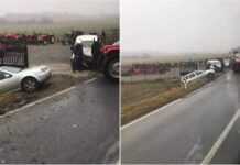 Aksident në Lupç të Podujevës, 2 të lënduar