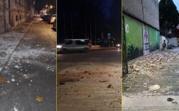 Tri tërmete të forta brenda një ore godasin Kroacinë – detajet dhe pamjet e para