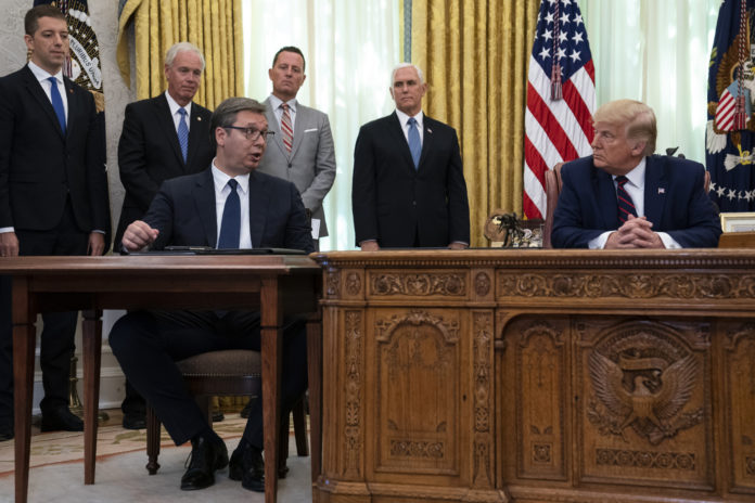 Donald Trump, Aleksandar Vucic