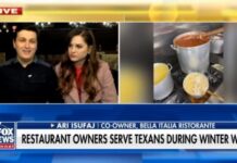 Dy kosovarë ofrojnë ushqim falas në restorantin e tyre pasi Teksasi u godit nga stuhia e borës