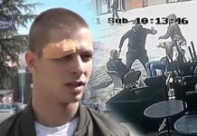 Publikohen pamje nga rrahja e vëllait të Marko Rosiqit, të akuzuarit për vrasjen e Oliver Ivanoviqit