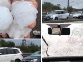 Në Sardenia temperaturat e larta dhe zjarri po shkatërrojnë gjithçka, e në veri të Italisë breshëri sa topi i tenisit dëmtoi qindra vetura