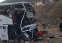 Autobusi humb kontrollin dhe del nga rruga në Turqi, 15 të vdekur dhe 17 të plagosur