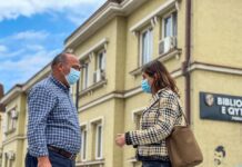 Saranda Bogujevci në mbështetje të Bulliqit