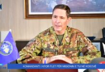 Komandanti i KFOR-it: Përvoja ime në Kosovë ka qenë krenari e madhe