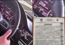 E incizoi vetën duke vozitur 260 km/h, Policia ia dërgon dënimin në shtëpi