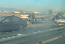 Katër të lënduar në aksidentin që ndodhi në magjistralen Prishtinë-Fushë Kosovë