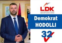 Demokrat Hodolli, merr mbështetje të madhe nga simpatizantë të LDK-së në Podujevë