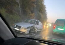 Aksident në rrugën Prishtinë – Podujevë
