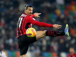 Ibrahimoviqi i bashkëngjitet Ronados dhe Messit me golin e tij të 300-të në pesë liga evropiane