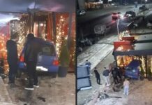 Vetura futet brenda lokalit në Prishtinë