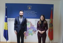 Elbert Krasniqi takohet me ministren e Malit të Zi, flasin për bashkëpunim mes dy vendeve