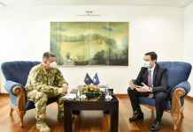 Kurti i shpreh mirënjohjen komandantit të KFOR-it për sigurimin e paqes në Kosovë