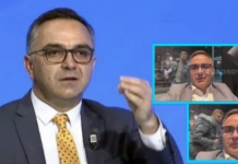 Moment qesharak: Dy persona ‘ia prishin’ intervistën Besnik Tahirit, ia nisin të vallëzojnë