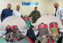 Ushtarët e Kosovës dhurojnë gjak për qytetarët