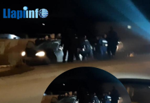 Grabisnin lokale nën kërcënimin e armës – Momenti kur Njësia Speciale e Kosovës arreston disa të rinj (Video)
