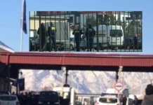 Momenti i arrestimit të policëve