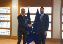 Ministri Krasniqi mirëpritet nga shefi i Politikës së Jashtme në Kabinetin e Presidentit të Këshillit Evropian
