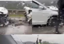 Aksident në Badovc, bëhen “llom” dy vetura