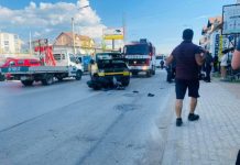 Aksident trafiku në Vranjevc (Pamje)