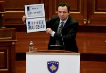 Kurti nga Amerika i kërkon Lajçakut që të sqarojë pse s’u arrit marrëveshja për targa