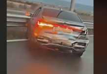 Aksident në autostradën “Ibrahim Rugova”, dy të lënduar (VIDEO)