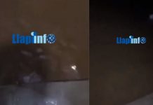 Vërshime të mëdha në Dyz të Podujevës, bllokohen nga uji shtëpitë (VIDEO)