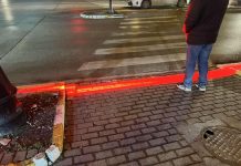 Komuna e Prishtinës me ide kreative për parandalim të kalimit të këmbësorëve në semafor të kuq – FOTO