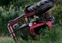 E dhimbshme: Rrokulliset traktori, vdes një person