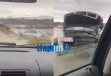Aksident i rëndë: Ja ku përfunduan veturat (VIDEO)