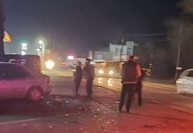 Aksident i rëndë mes disa veturave, pamje nga vendngjarja