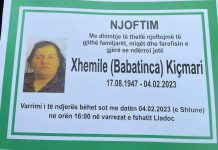 Podujevë; Ndërron jetë Xhemile Kiçmari (Foto)