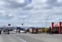 Aksident i rëndë, pamje nga vendi i ngjarjes (VIDEO)