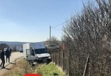 Aksident me të lënduar, pamje nga vendi i ngjarjes