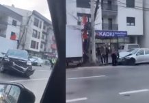 Aksident në rrugën Prishtinë – Podujevë (VIDEO)