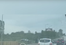 Aksident në rrugën Prishtinë – Podujevë (VIDEO)