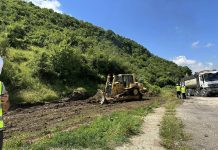 Pamje dhe detaje tjera nga fillimi i punimeve në rrugën Prishtinë – Podujevë