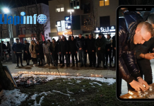 Rinia e LDK-së ndez qirinj në Podujevë në nderim të Lulzim Fejzullahut (Pamje)