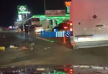 Pamje nga aksidenti me të lënduar në Podujevë (VIDEO)